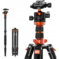 Aluminum 5-Section Tripod Load Capacity 12kg O255A6+BH-32L