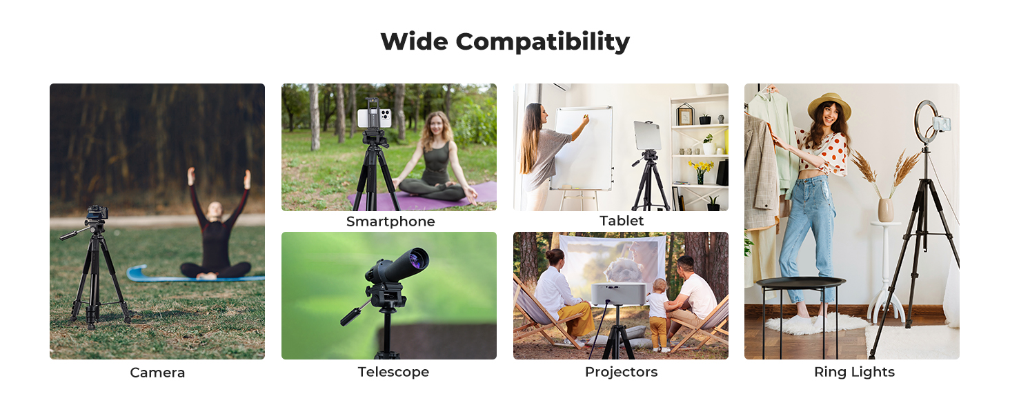 K&F Concept Camera Smartphone Tripod