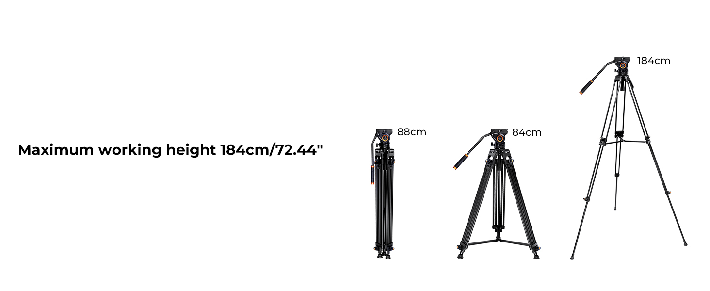 72 inch Working Height